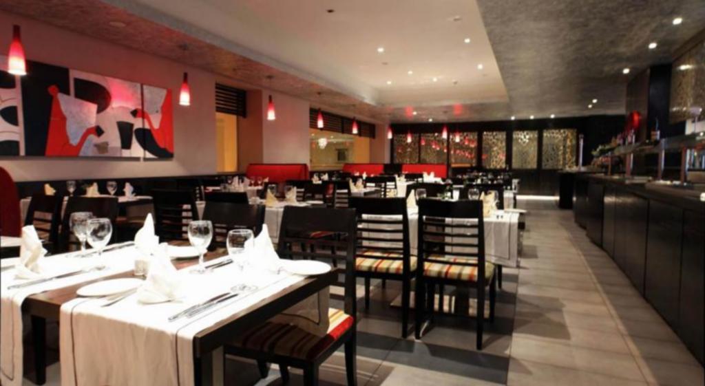 Hotel Farah Casablanca Eksteriør billede Interior of a restaurant in Montreal
