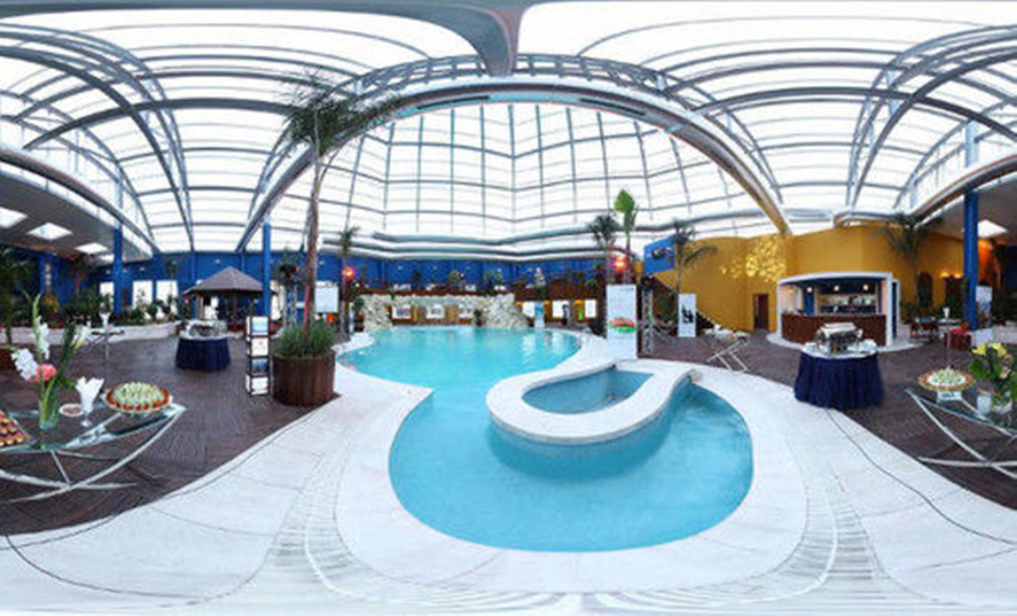 Hotel Farah Casablanca Eksteriør billede The Solarium on board of MSC Fantasia