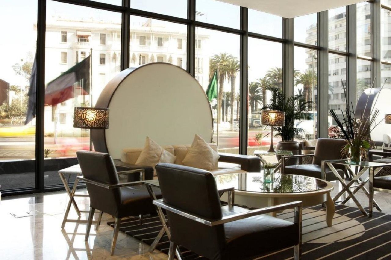Hotel Farah Casablanca Eksteriør billede Lobby